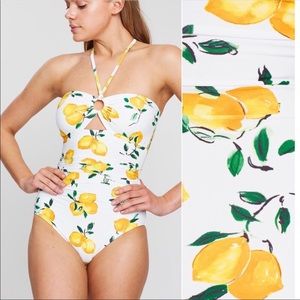 KATE SPADE Lemon Beach Bandeau Halter One …